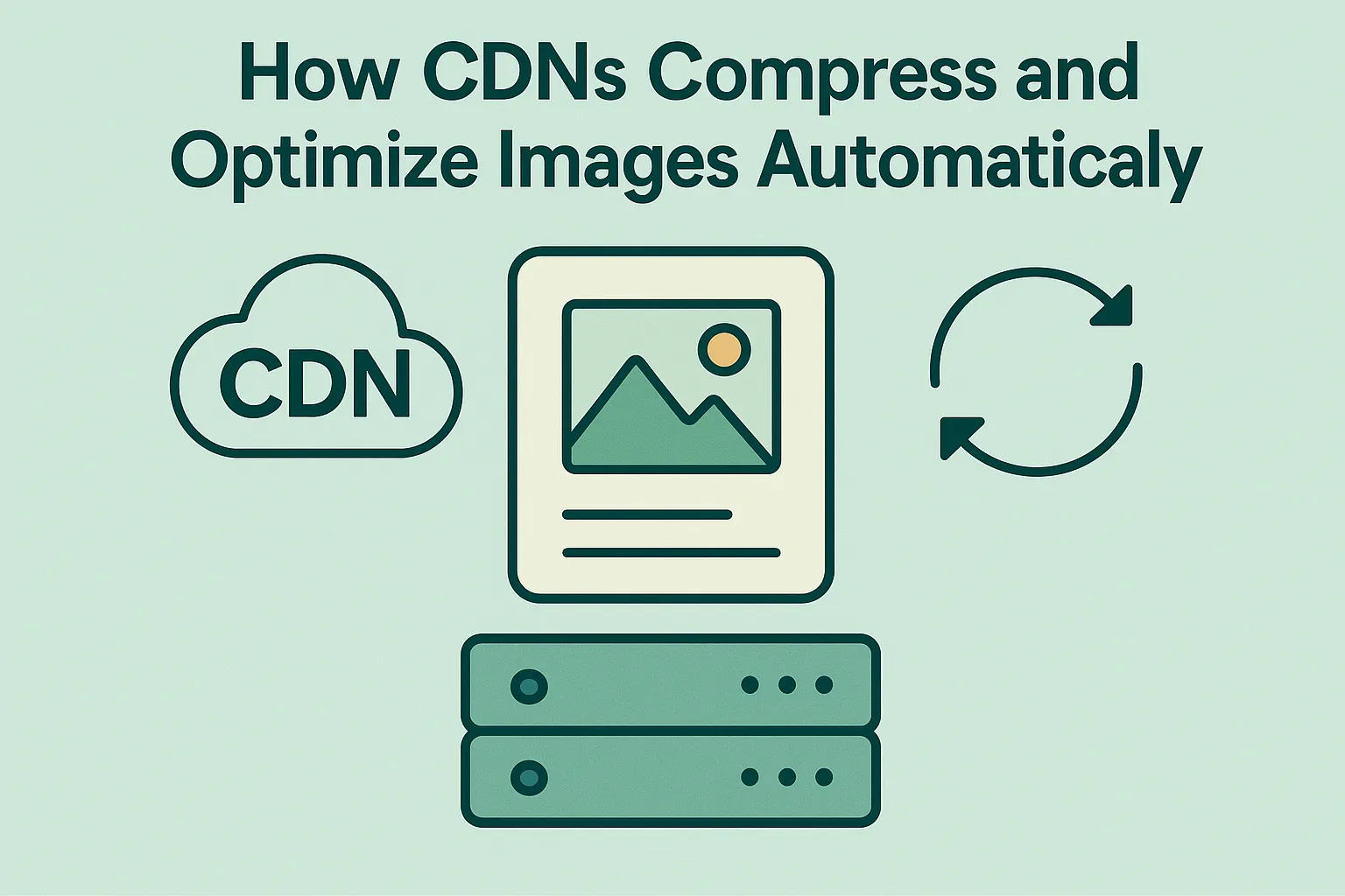 How CDNs Compress and Optimize Images Automatically