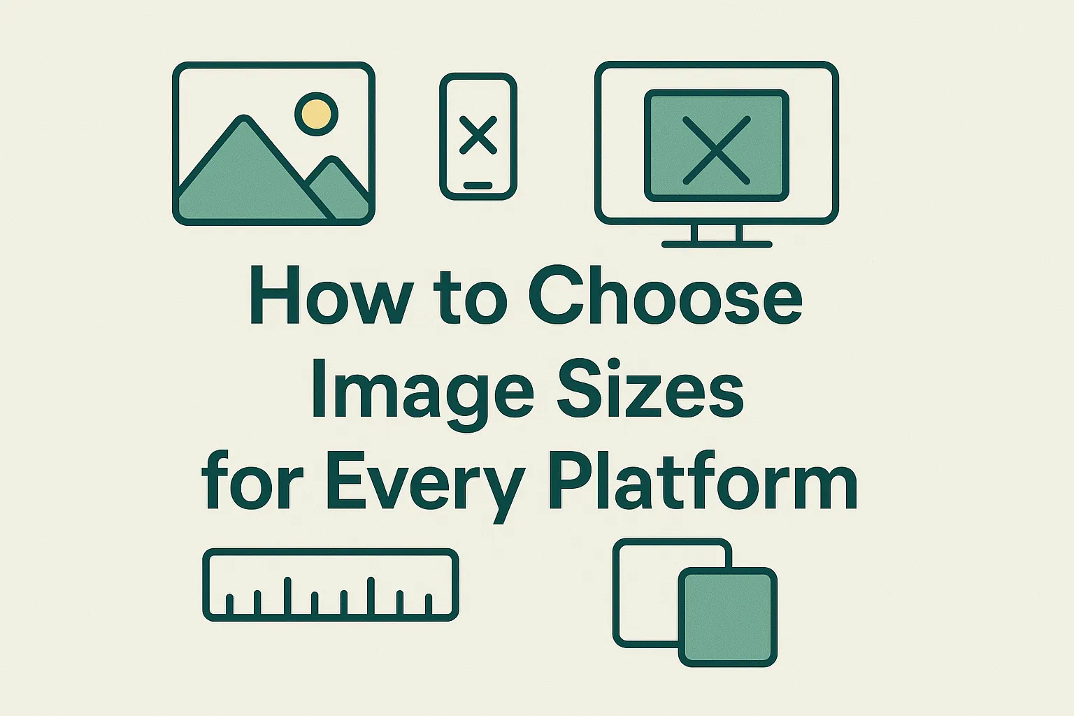 How to Choose Image Sizes for Every Platform
